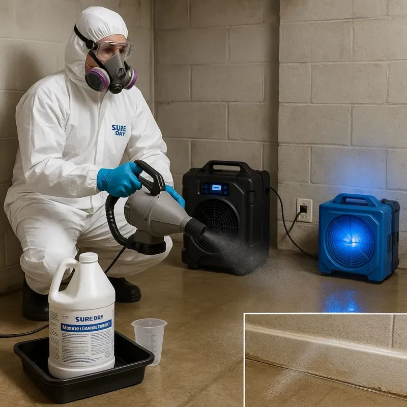 Sanitization and Odor Removal process in Ellsworth, ME